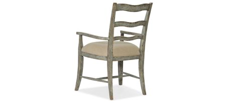 Alfresco La Riva Upholstered Arm Chair - Set of 2 in Oyster by Hooker Furniture