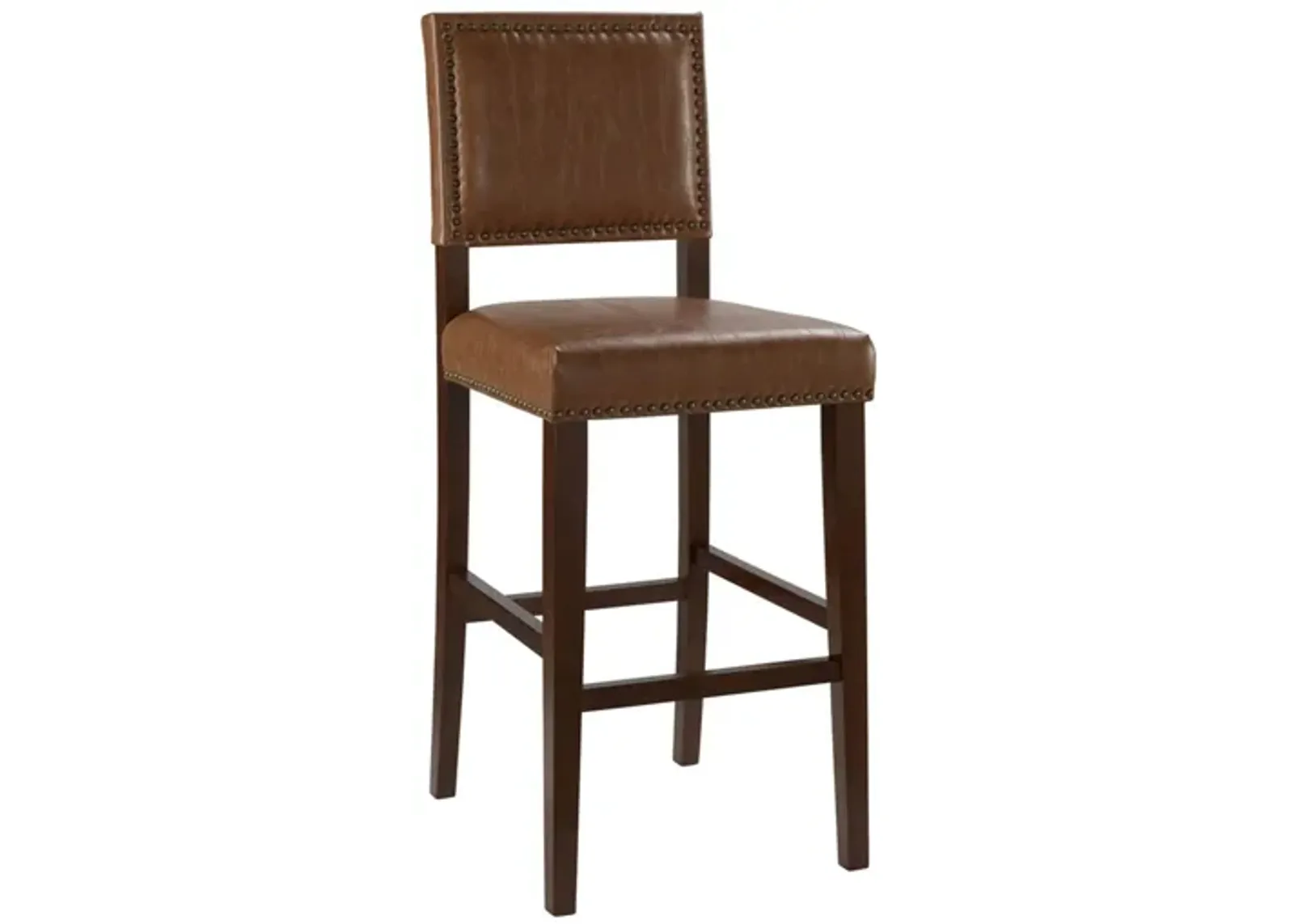 Brook Bar Stool in Brown by Linon Home Decor