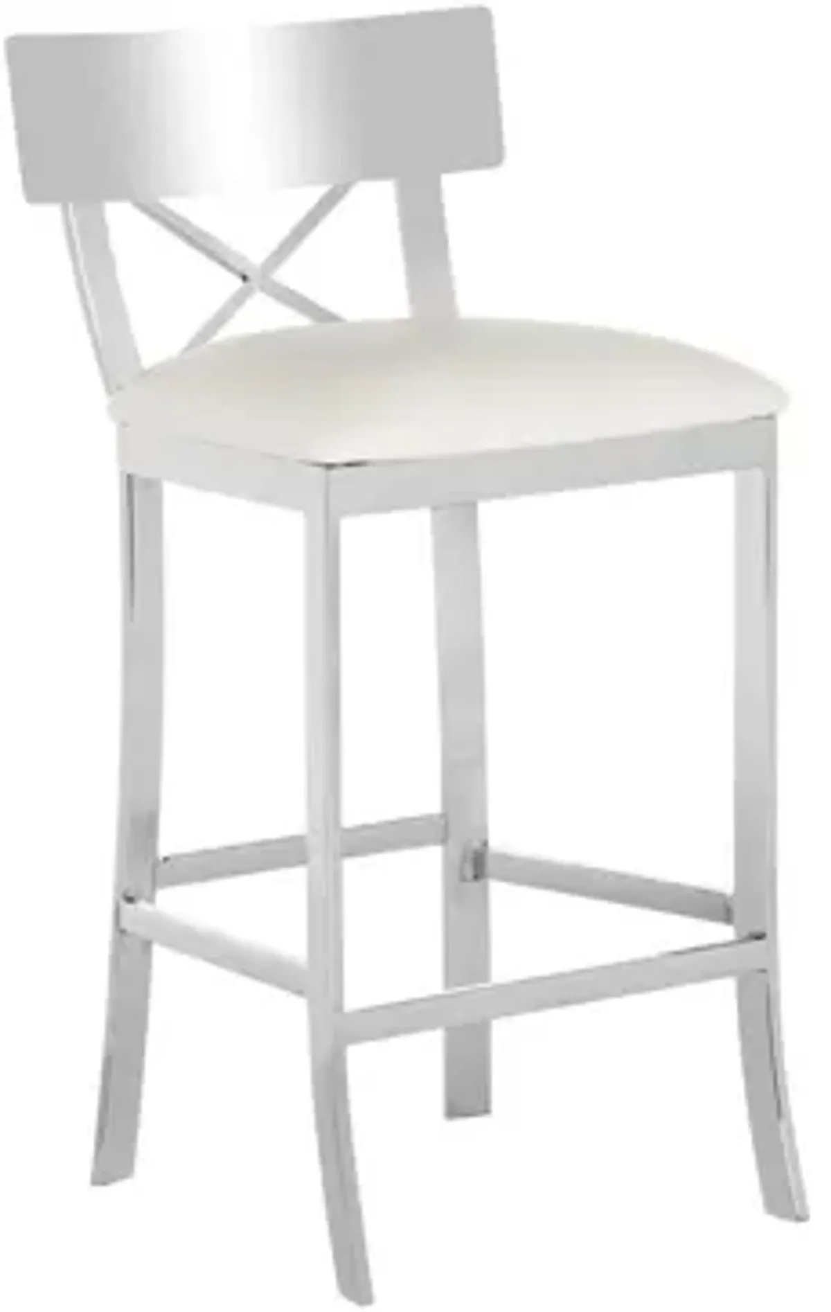 Denis Cross-Back Counter Stool