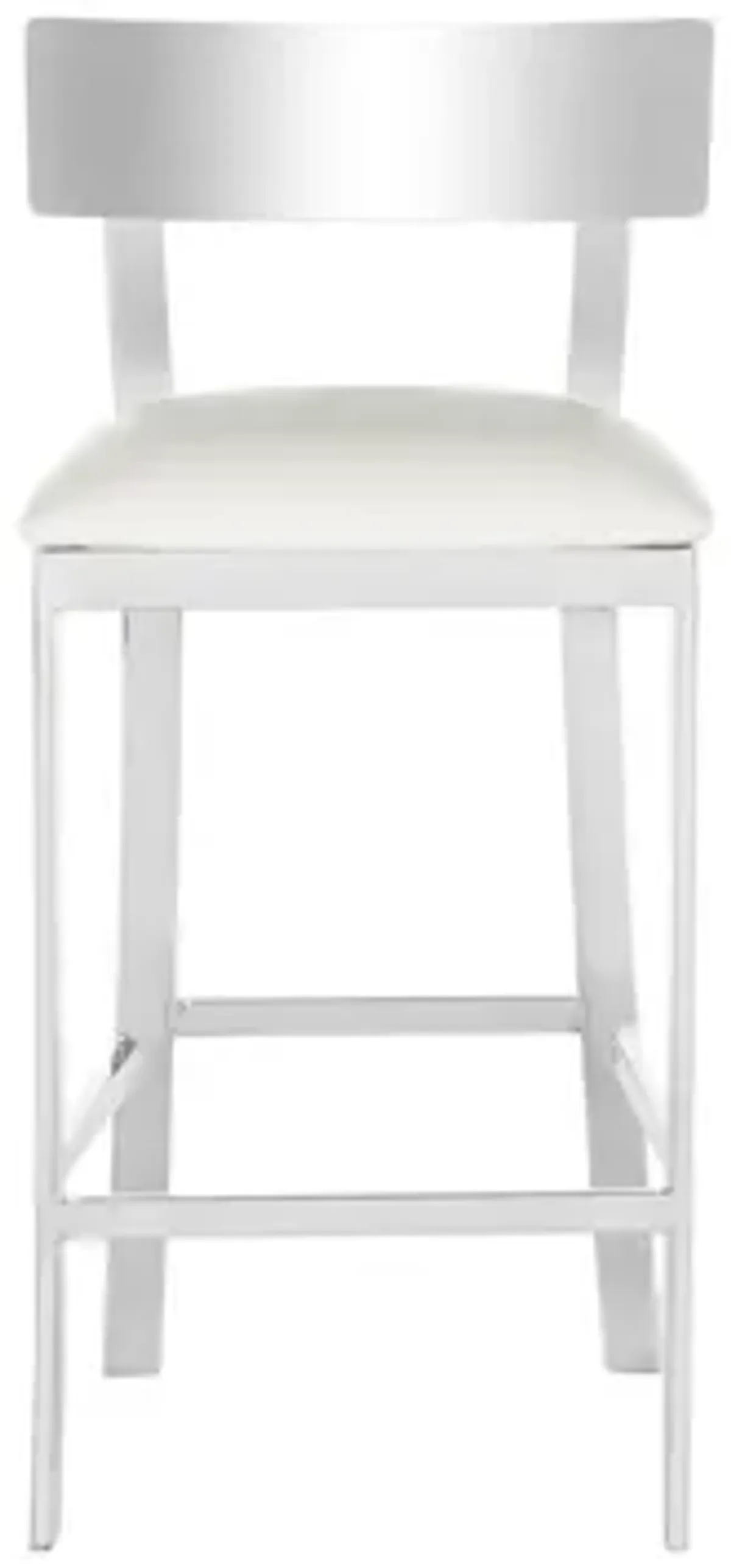 Melinda Counter Stool in White by Safavieh