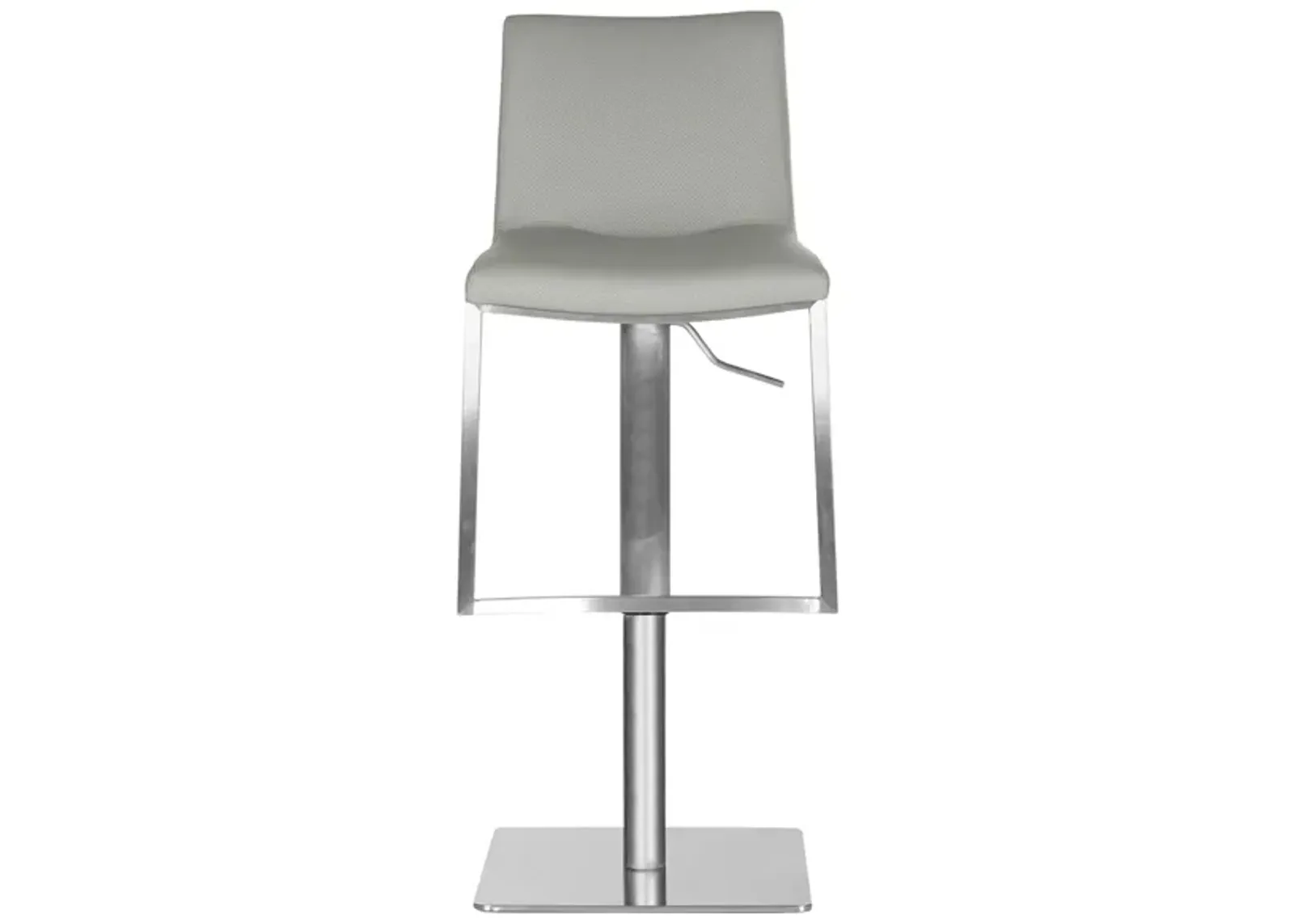 Wade Swivel Bar Stool in Gray by Safavieh