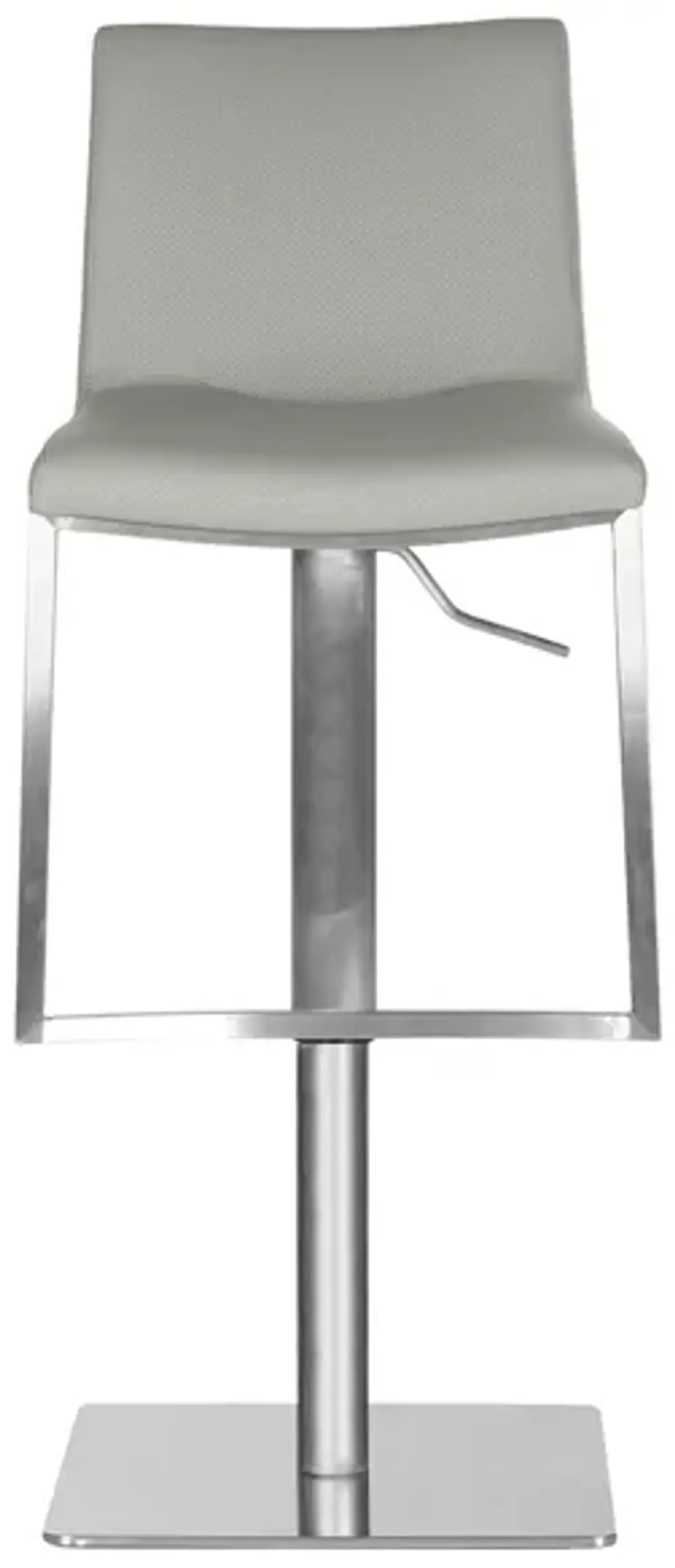 Wade Swivel Bar Stool in Gray by Safavieh