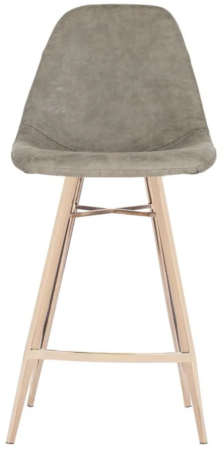 Breeda Counter Stool in Taupe by Safavieh