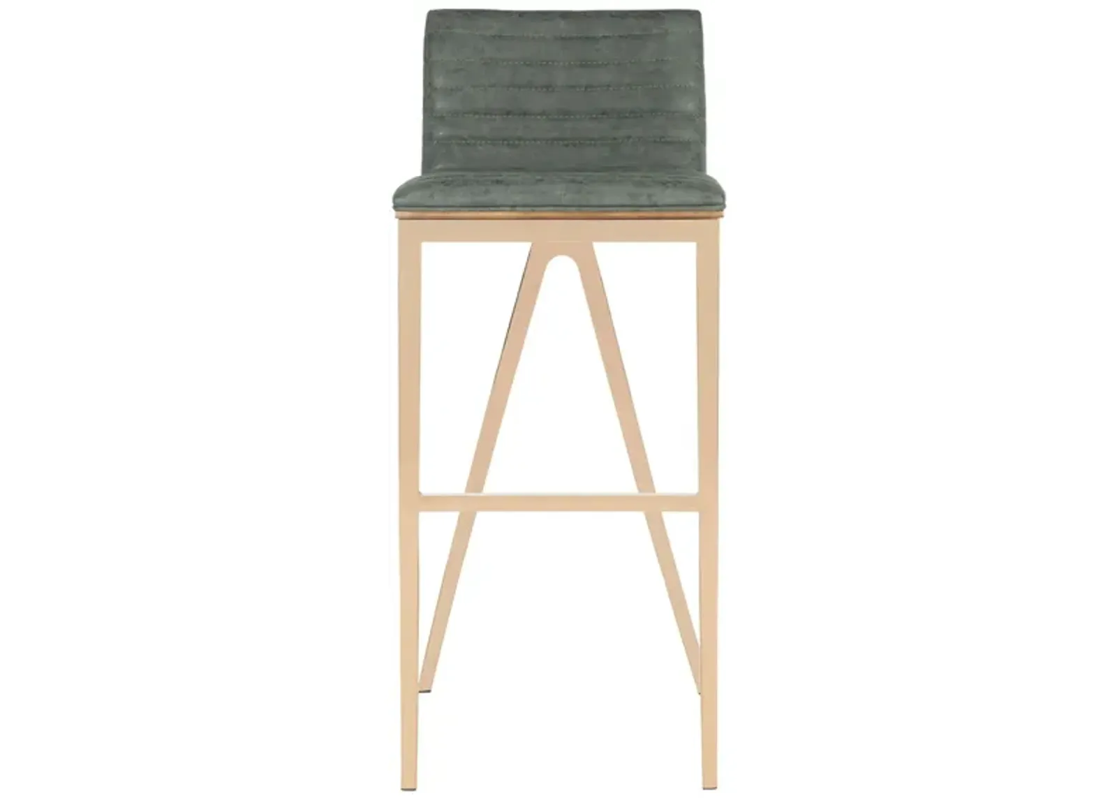 Boris Bar Stool in Ash Green by Safavieh