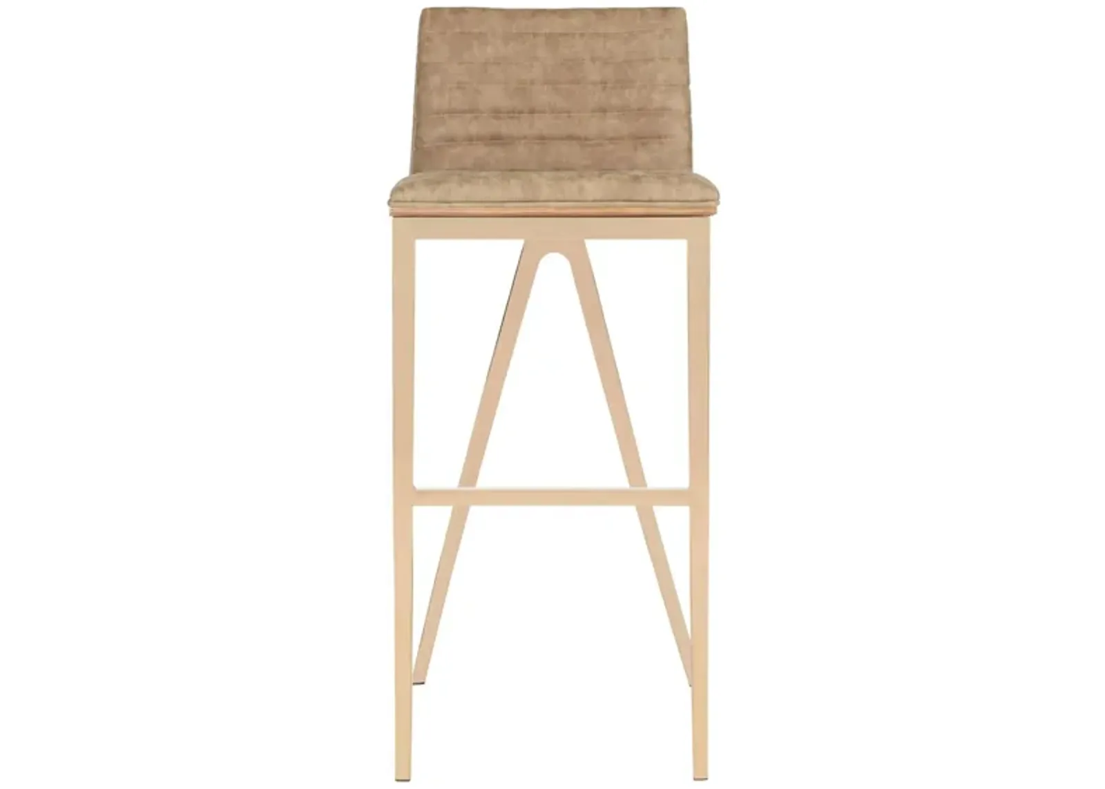 Boris Bar Stool in Brown by Safavieh