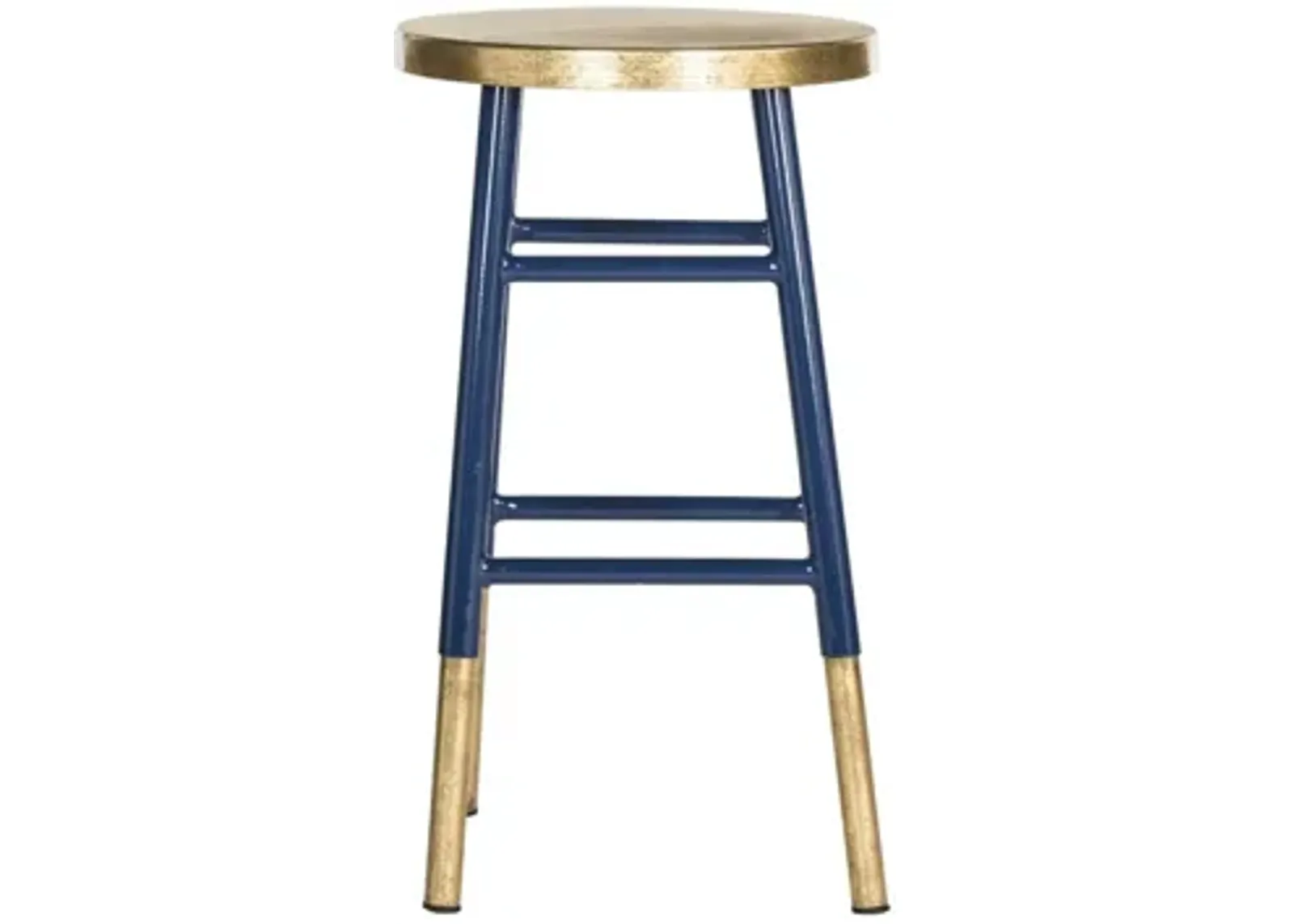 Ryker Counter Stool in Navy by Safavieh