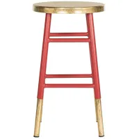 Ryker Counter Stool in Red by Safavieh