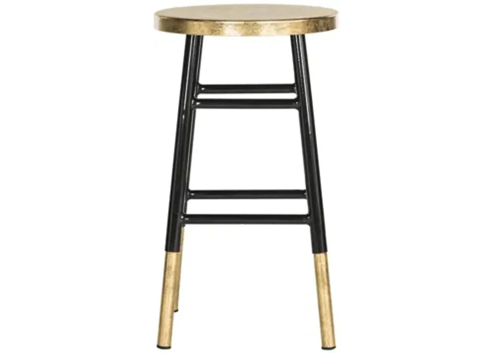 Ryker Counter Stool in Black by Safavieh