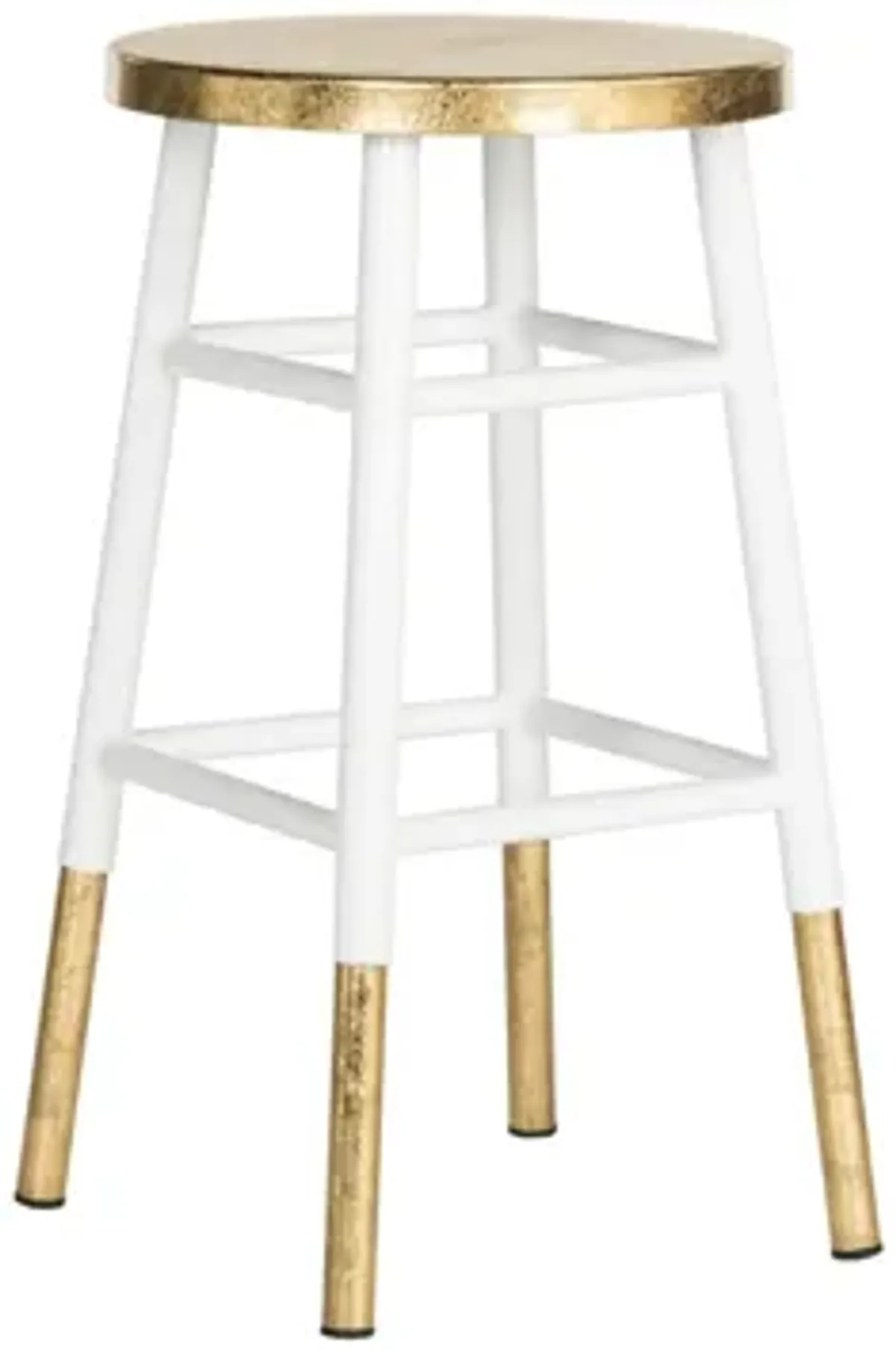 Ryker Counter Stool in White by Safavieh