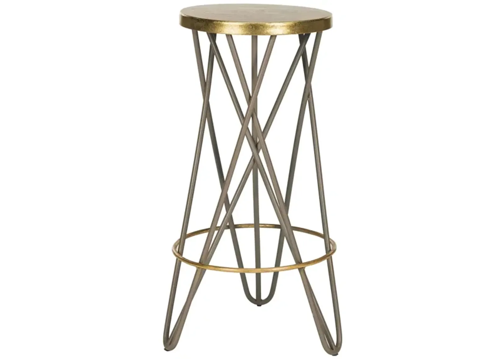 Collin Bar Stool in Beige by Safavieh