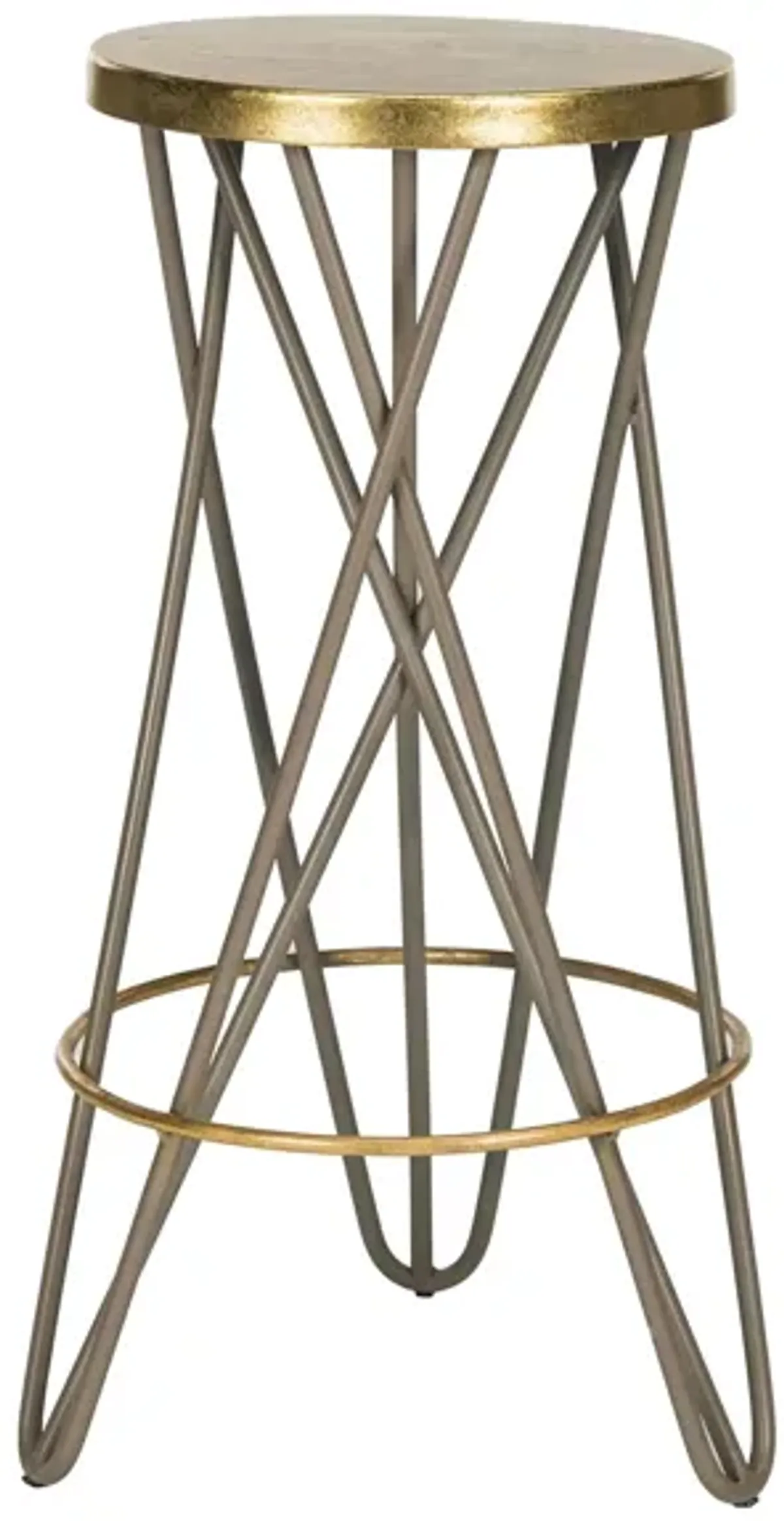 Collin Bar Stool in Beige by Safavieh