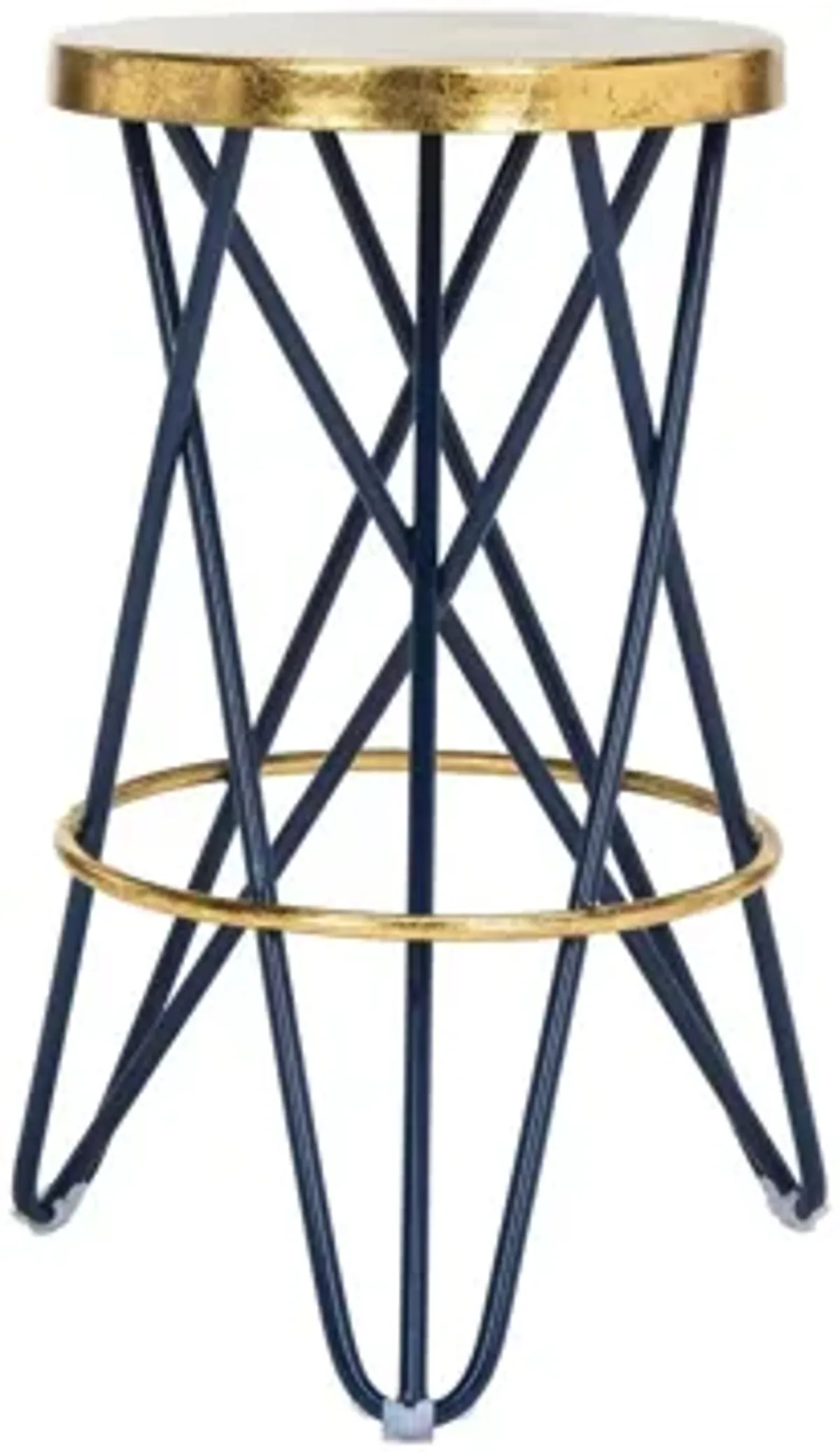 Collin Counter Stool in Navy by Safavieh