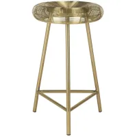 Bahari Counter Stool in Gold by Safavieh