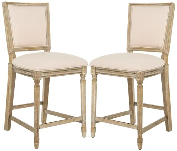 Buchanan Rectangular Counter Stool - Set of 2