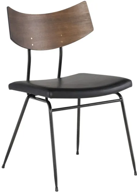 Soli Dining Chair in BLACK by Nuevo