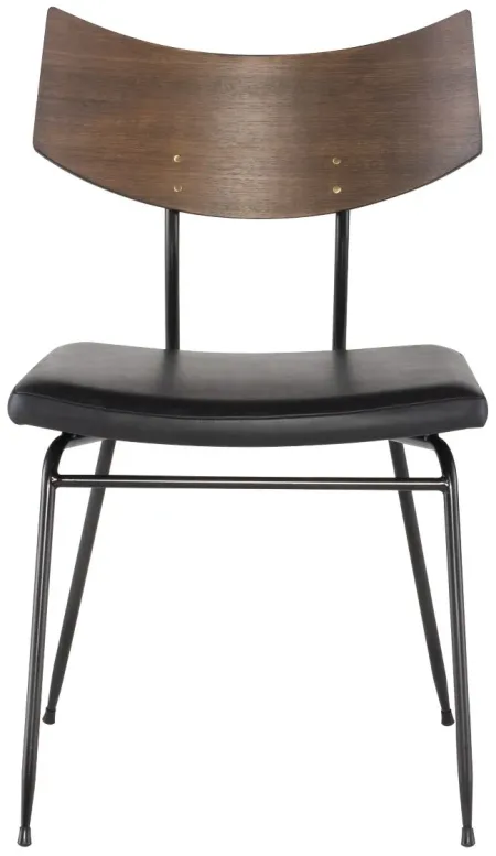 Soli Dining Chair in BLACK by Nuevo