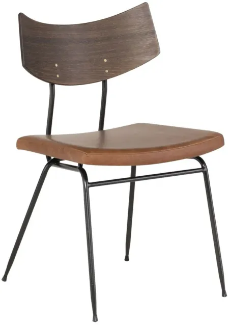 Soli Dining Chair in CARAMEL by Nuevo