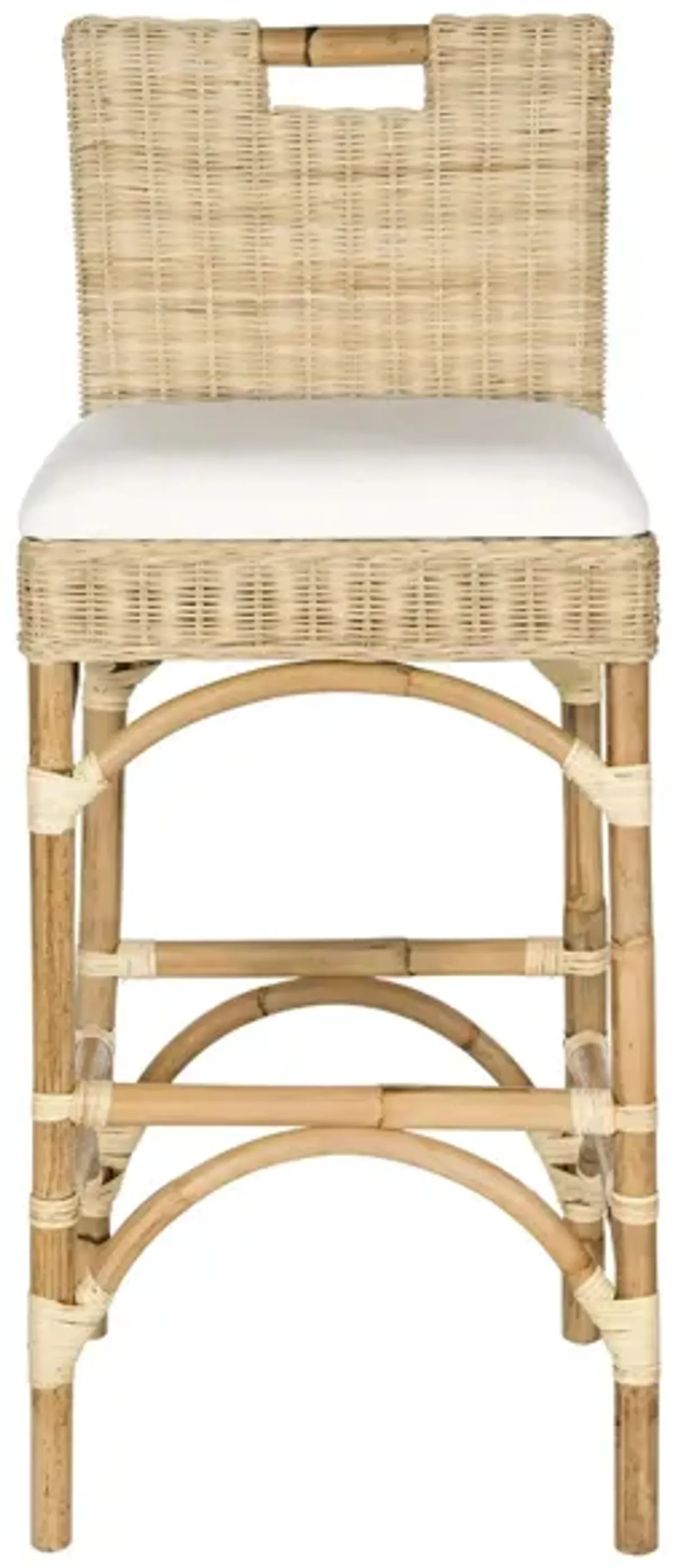 Samaria Bar Stool in Natural by Safavieh