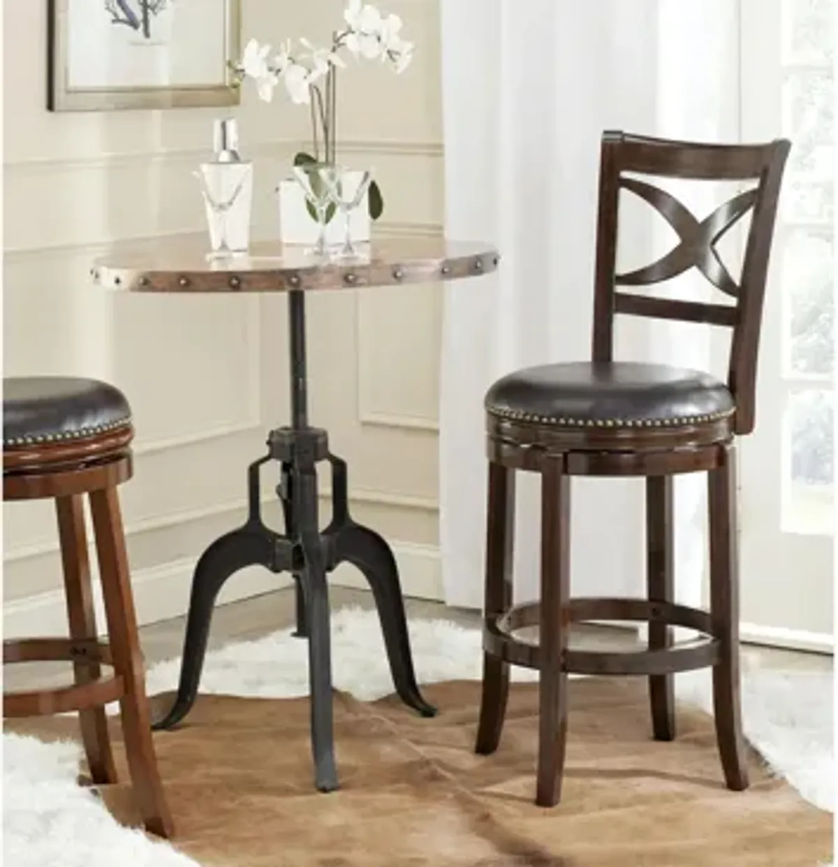 Kyre Swivel Bar Stool