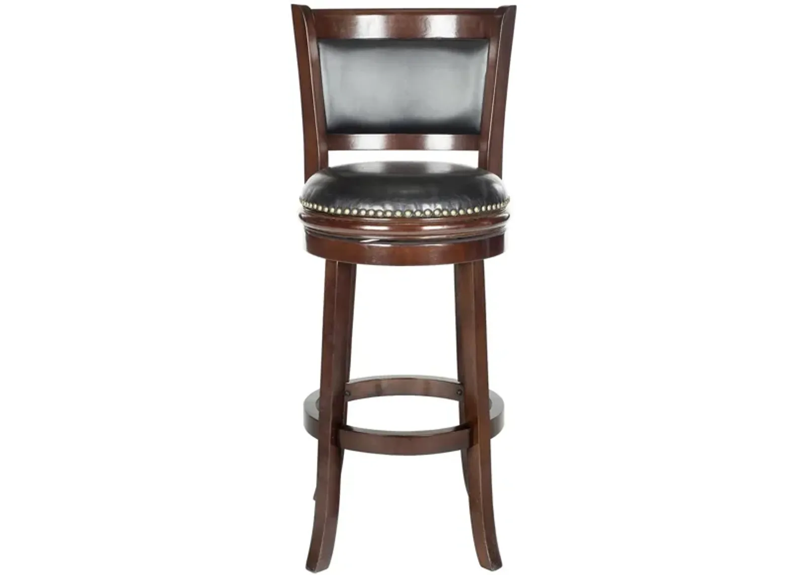 Berlin Swivel Bar Stool in Capccino by Safavieh