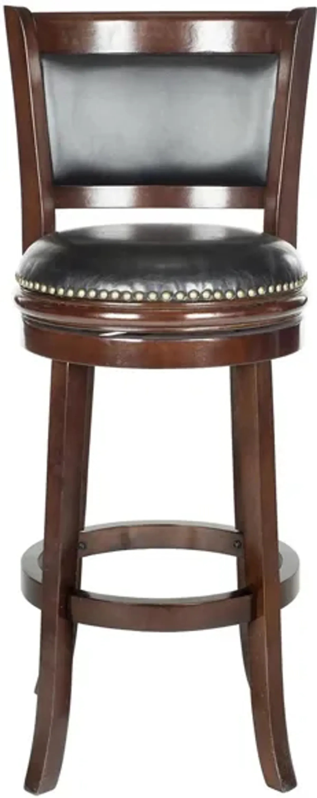 Berlin Swivel Bar Stool in Capccino by Safavieh