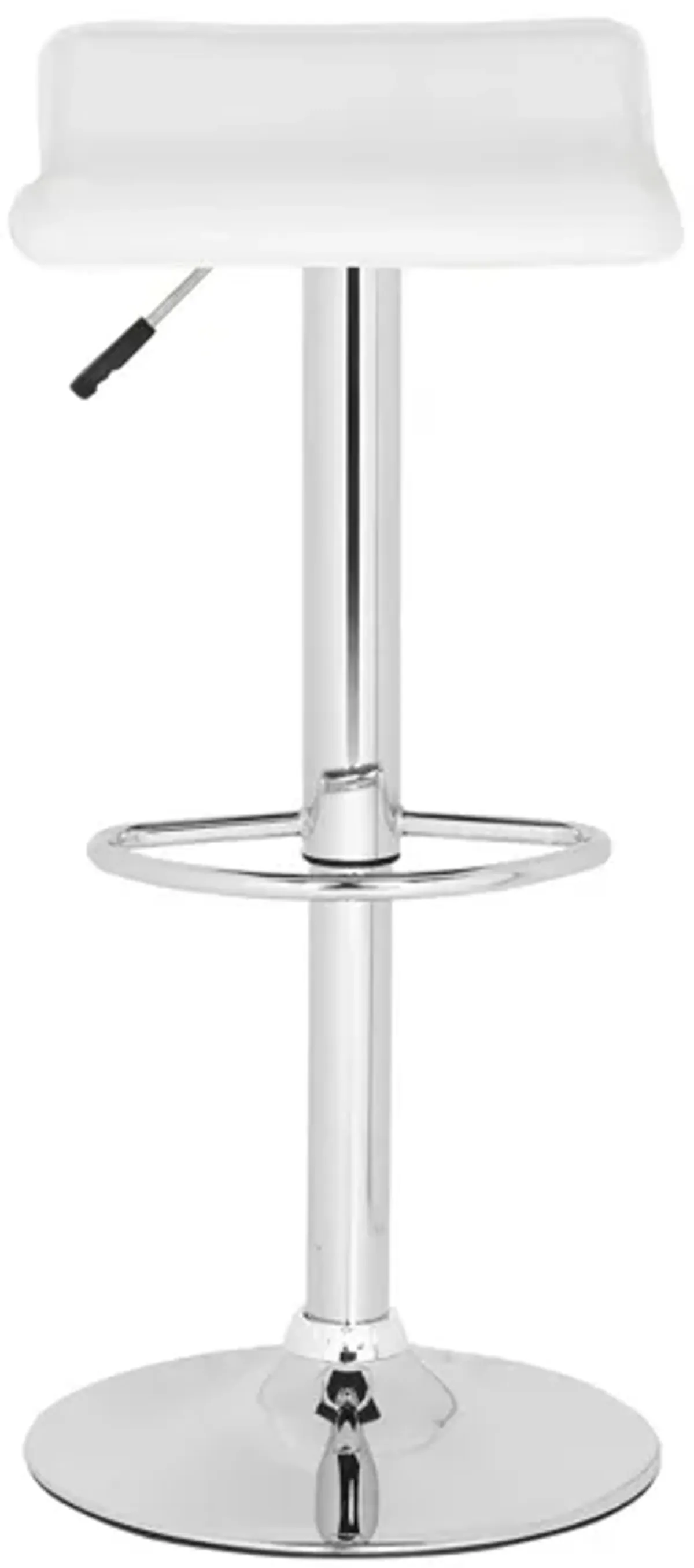 Tyria Swivel Bar Stool in White by Safavieh