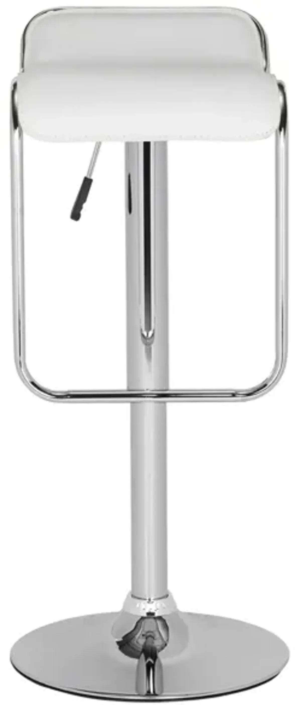 Tamasse Swivel Bar Stool in White by Safavieh