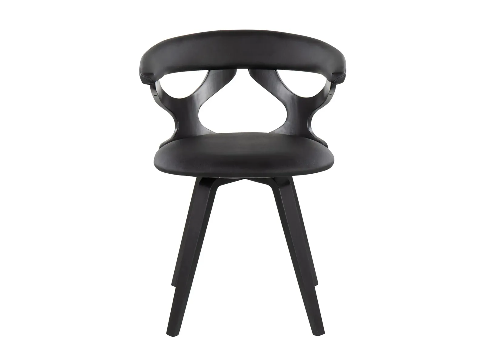 Gardenia Chair in Black by Lumisource