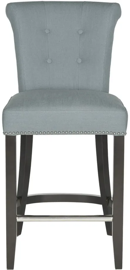Wedgefield Counter Stool in Sky Blue by Safavieh