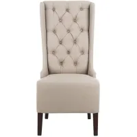 Becall Dining Chair in Taupe by Safavieh