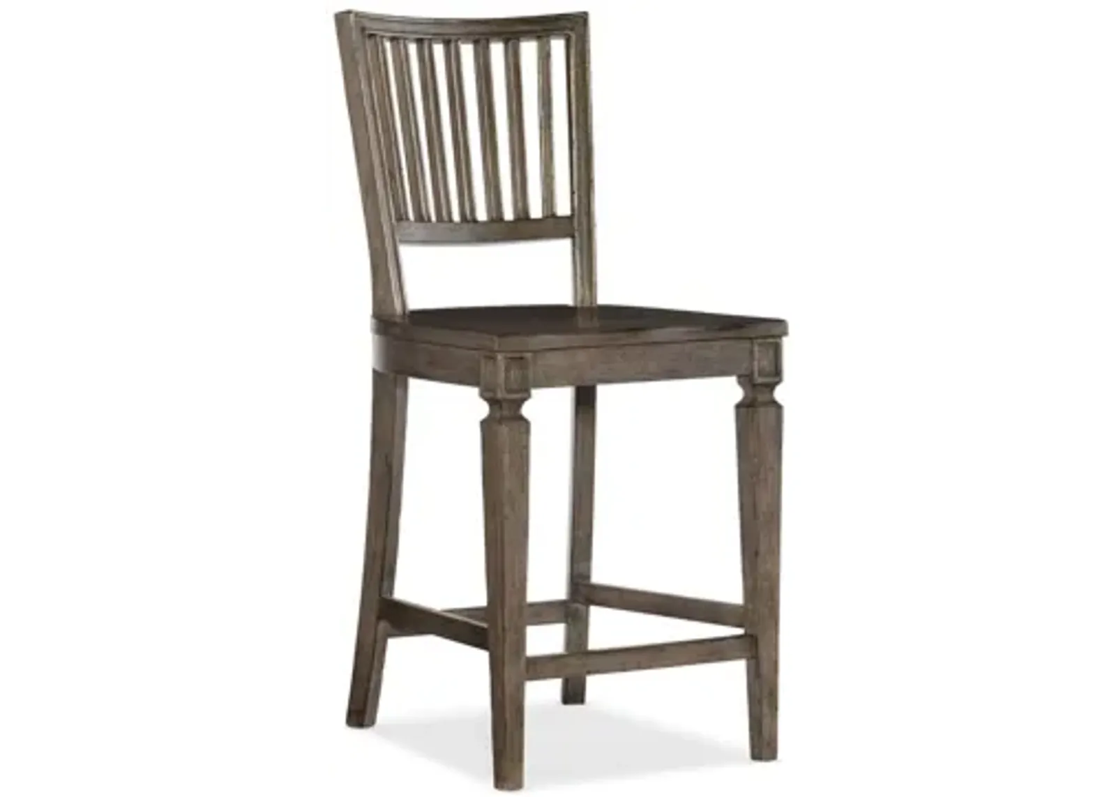 Woodlands Counter Stool in Heathered Lambswool by Hooker Furniture