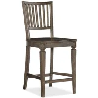 Woodlands Counter Stool in Heathered Lambswool by Hooker Furniture