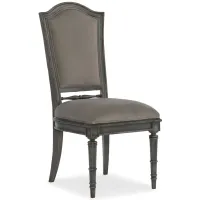 Arabella Upholstered Side Chair - Set of 2 in Charcoal by Hooker Furniture