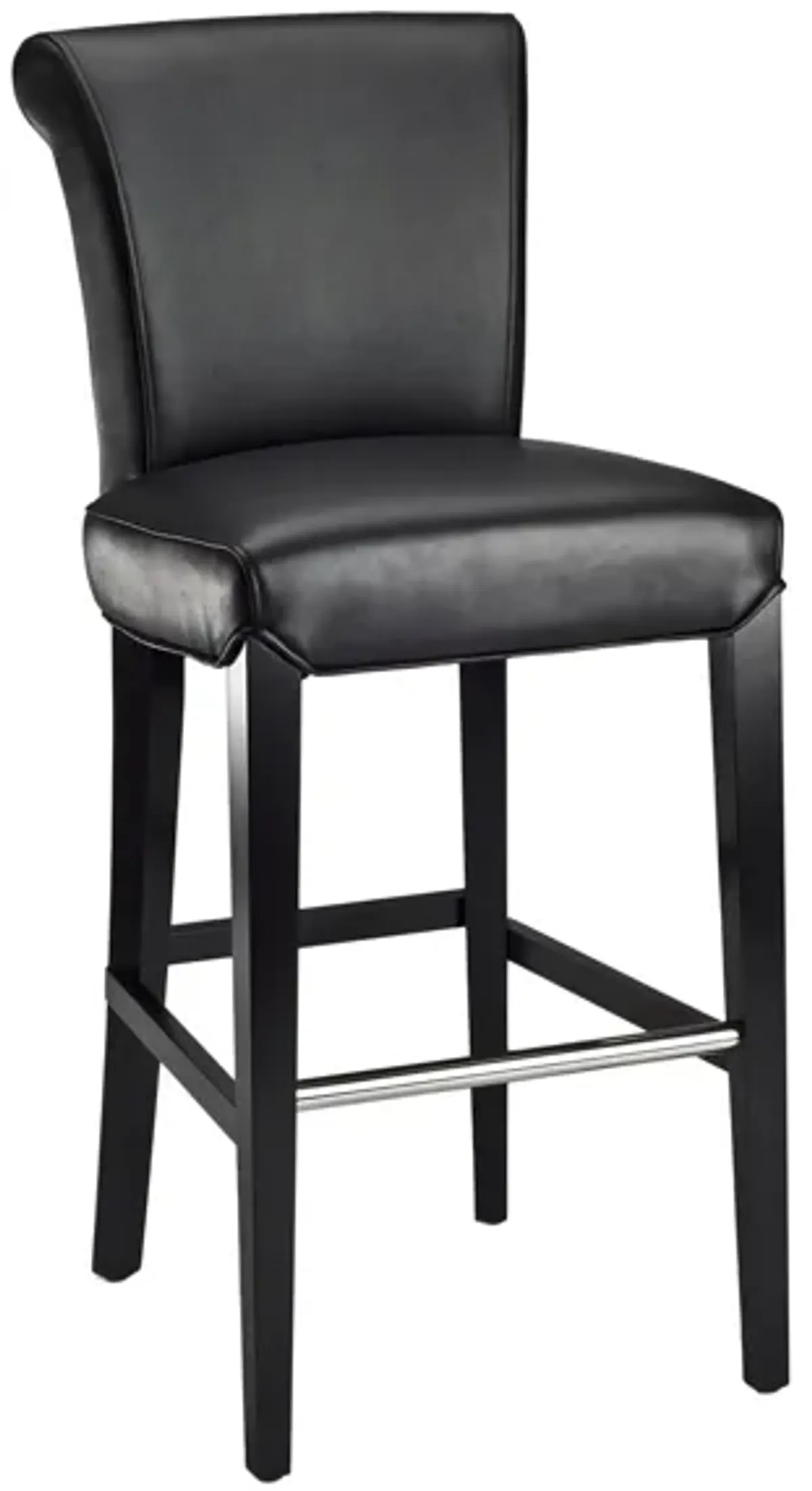 Seth Bar Stool in Black by Safavieh