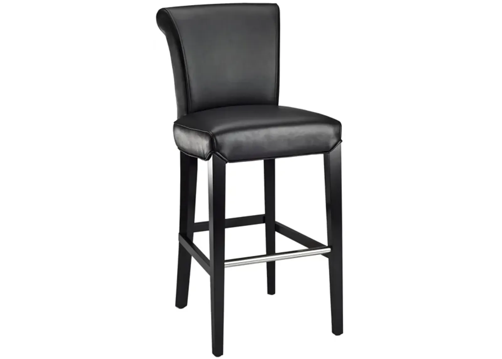 Seth Bar Stool in Black by Safavieh