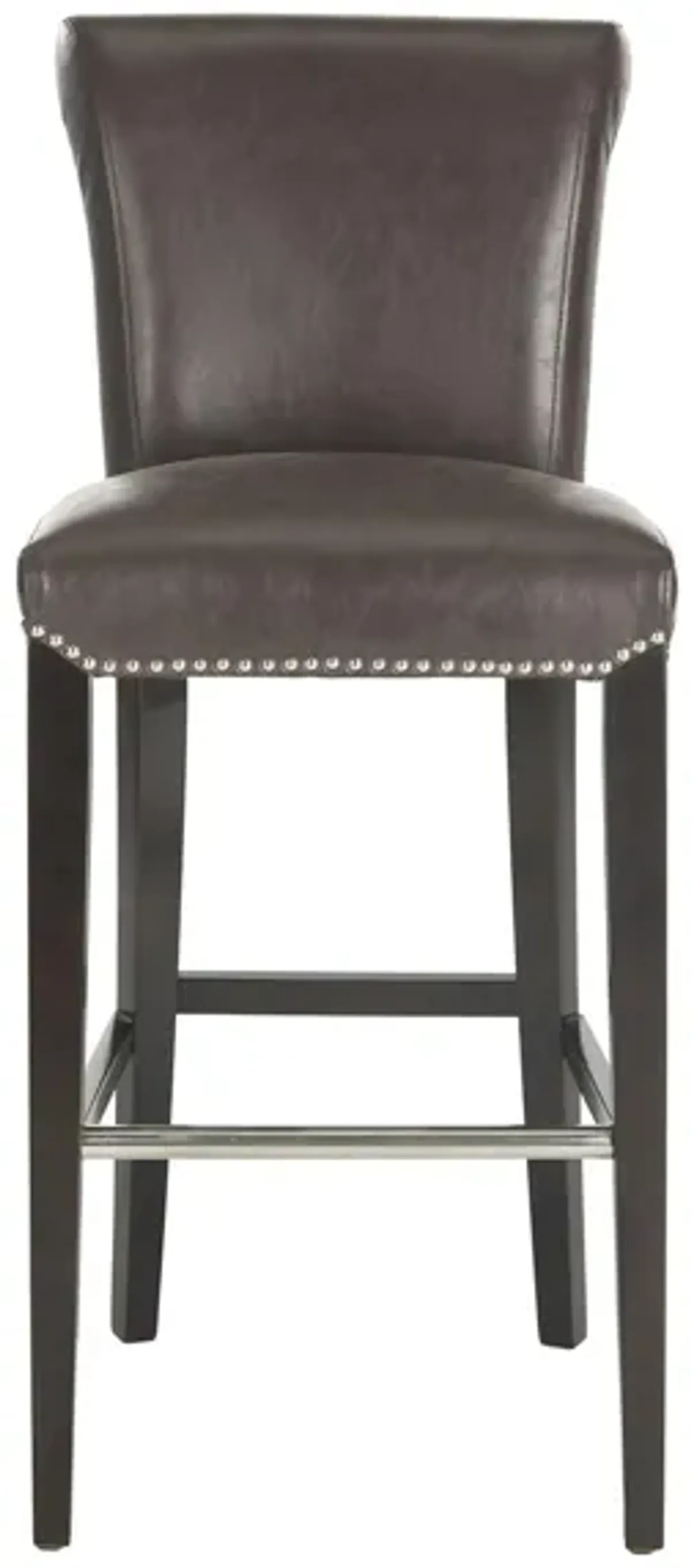 Seth Bar Stool in Antique Brown by Safavieh