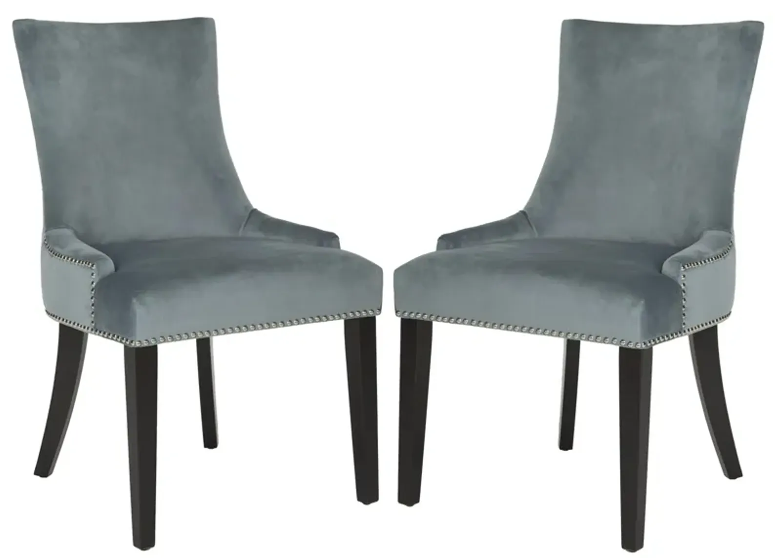 Lester Dining Chair - Set of 2 in Blue by Safavieh