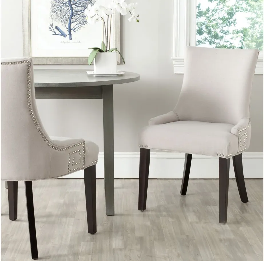 Marcie Dining Chair - Set of 2 in Taupe by Safavieh