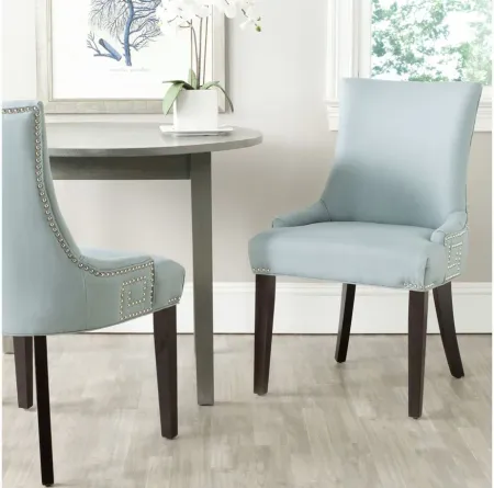 Marcie Dining Chair - Set of 2 in Light Blue by Safavieh