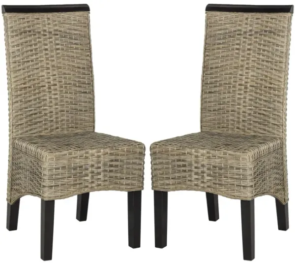 Ember Wicker Dining Chair - Set of 2