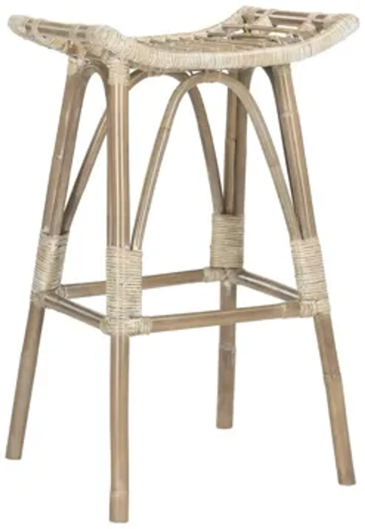 Vernice Rattan Bar Stool