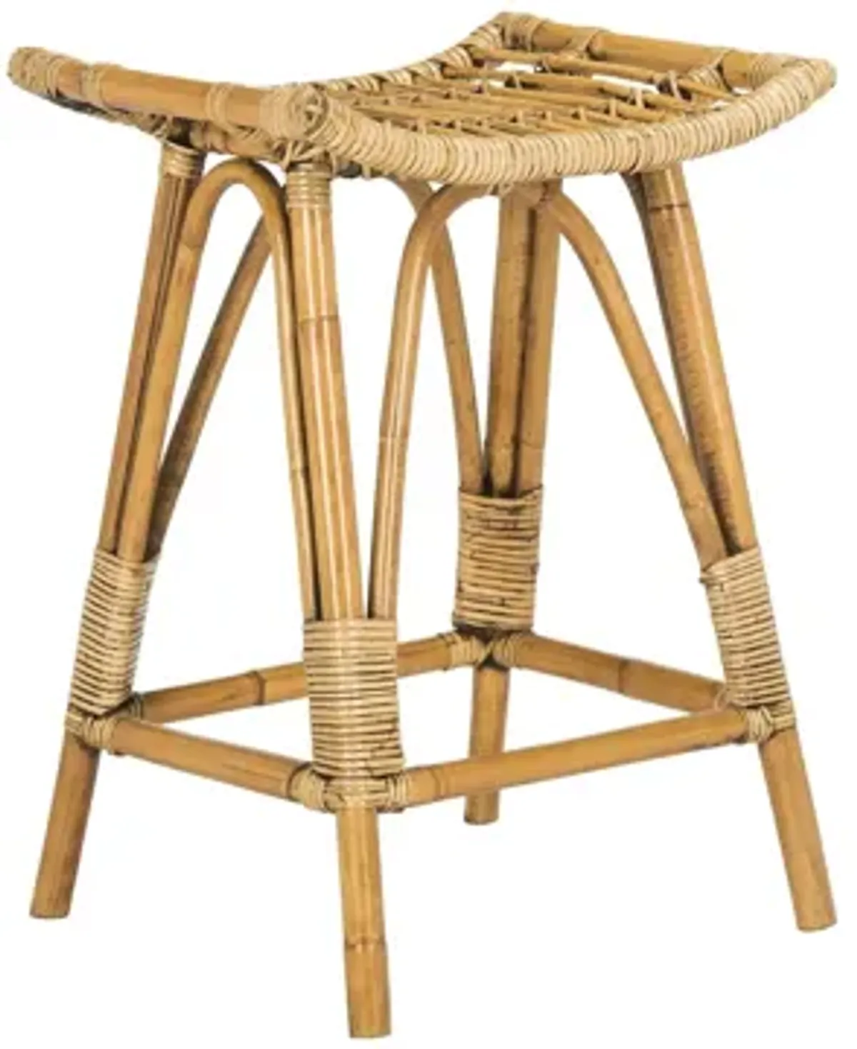Emery Rattan Counter Stool