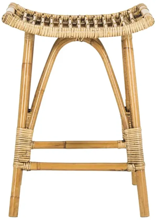 Emery Rattan Counter Stool