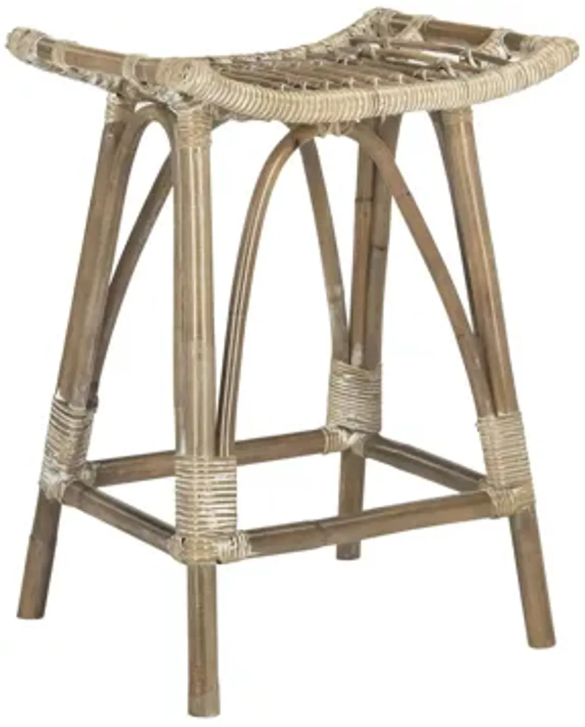 Emery Rattan Counter Stool