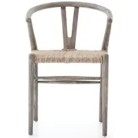 Muestra Dining Chair in Weathered Grey by Four Hands
