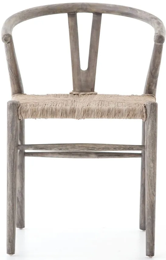 Muestra Dining Chair in Weathered Grey by Four Hands