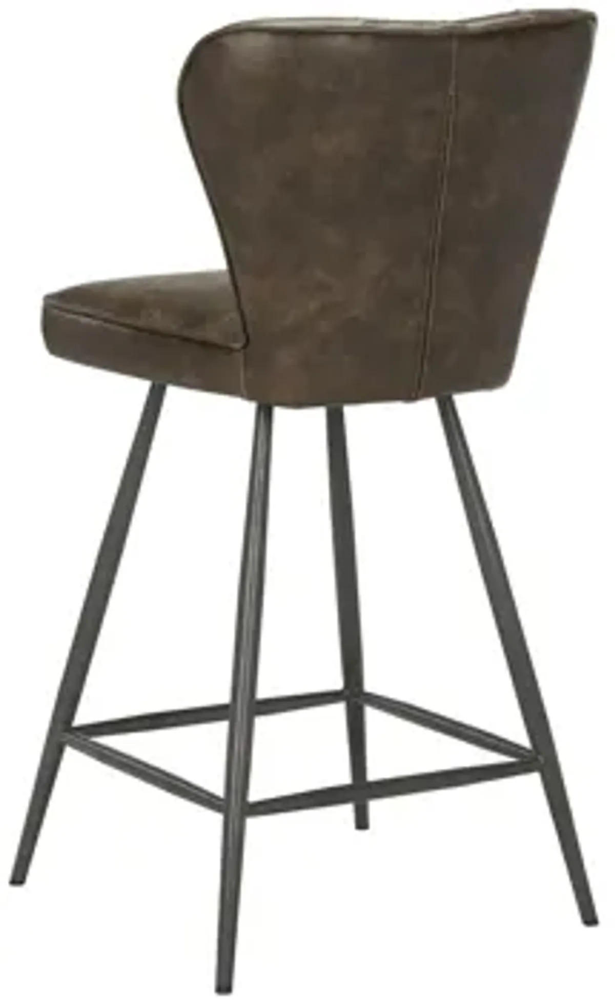 Kingford Tufted Swivel Counter Stool - Set of 2