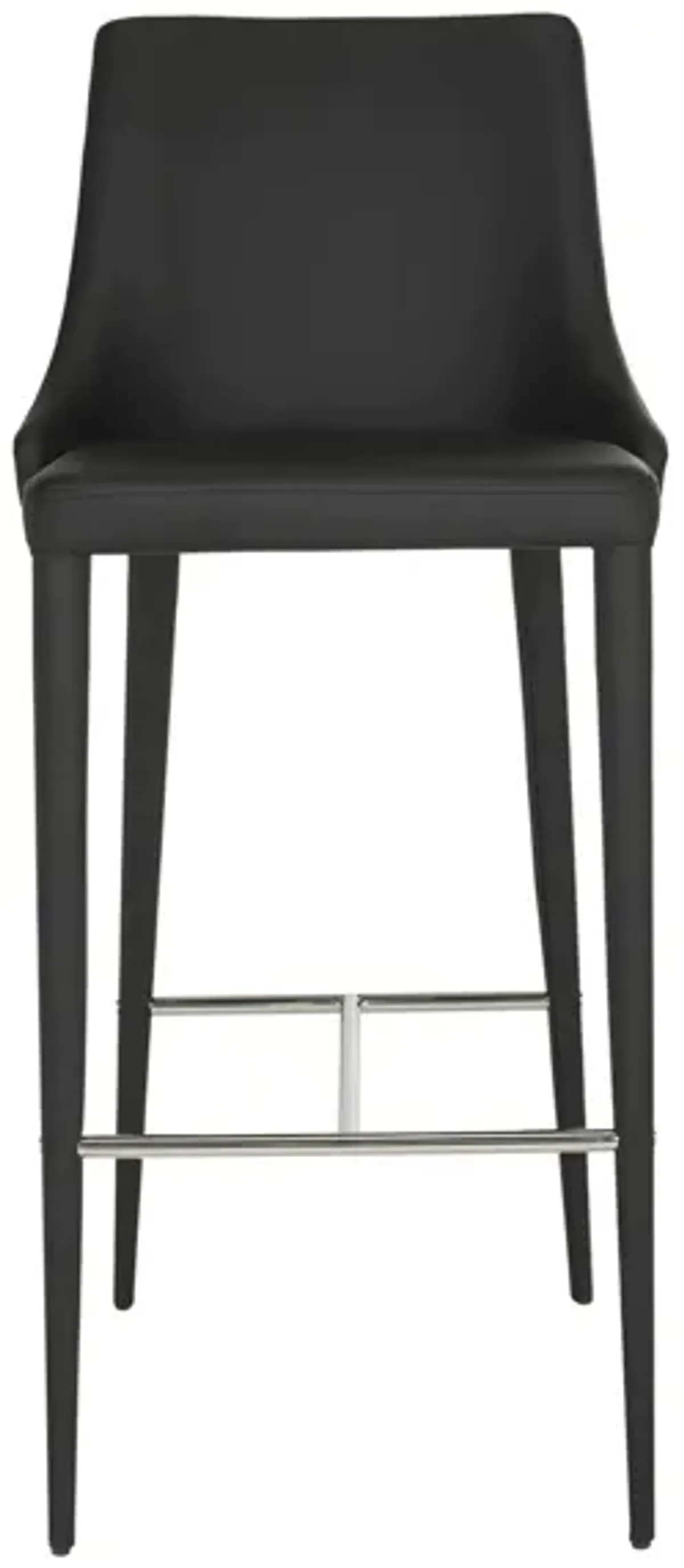 Norsi Bar Stool in Black by Safavieh