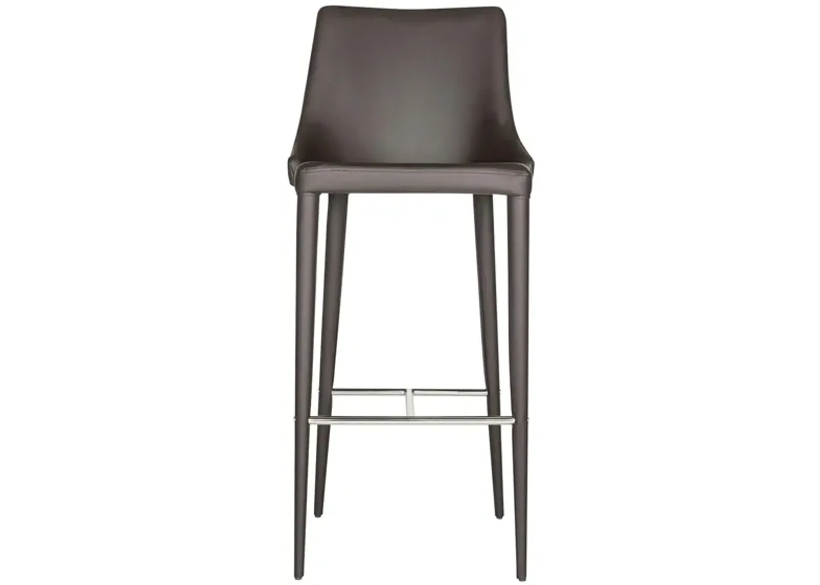 Norsi Bar Stool in Brown by Safavieh