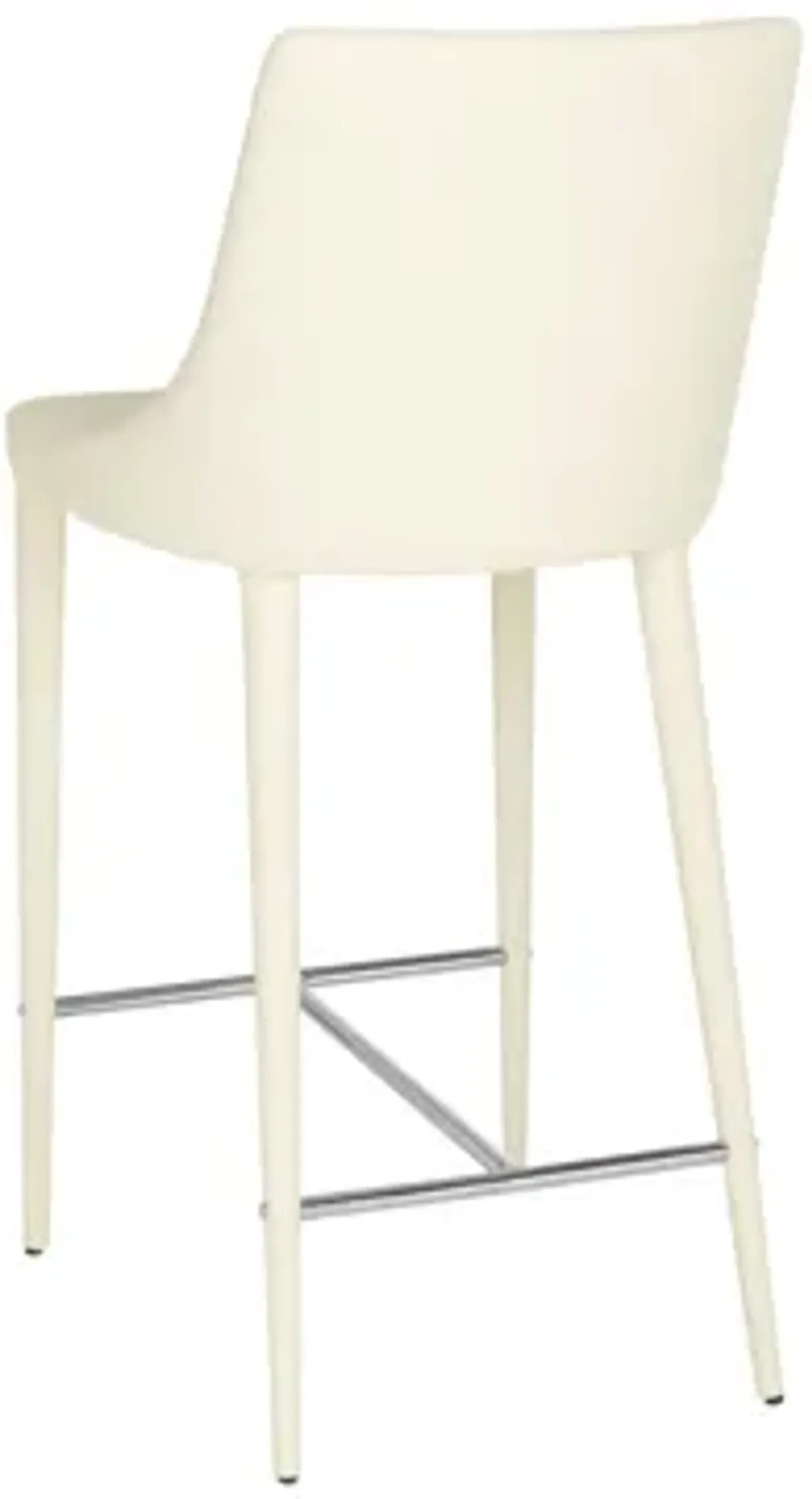 Adele Counter Stool - Set of 2 in Off White by Safavieh